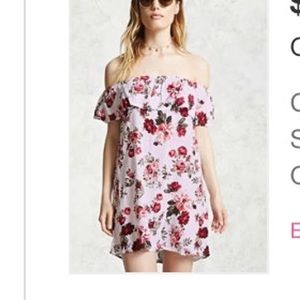 Off the shoulder dress